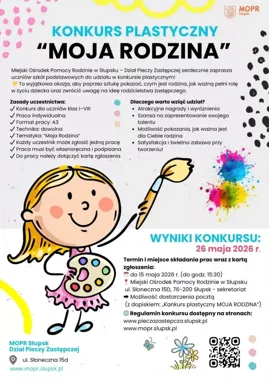 Kolorowy konkurs ma oswoić trudny temat rodziny zastępczej w Słupsku