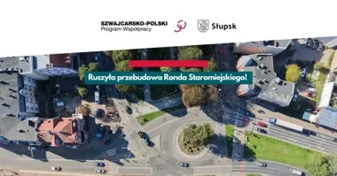 Rondo Staromiejskie w przebudowie. Prace potrwają do listopada