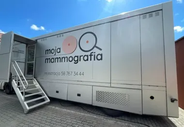 Mammobus stanie przy Kauflandzie. Bezpłatne badanie w kilka minut