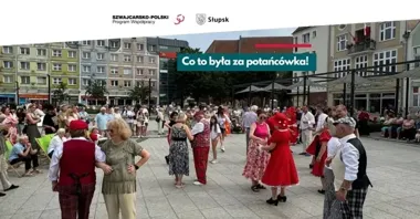Taniec na rynku otworzył projekt o bezpieczniejszym Słupsku