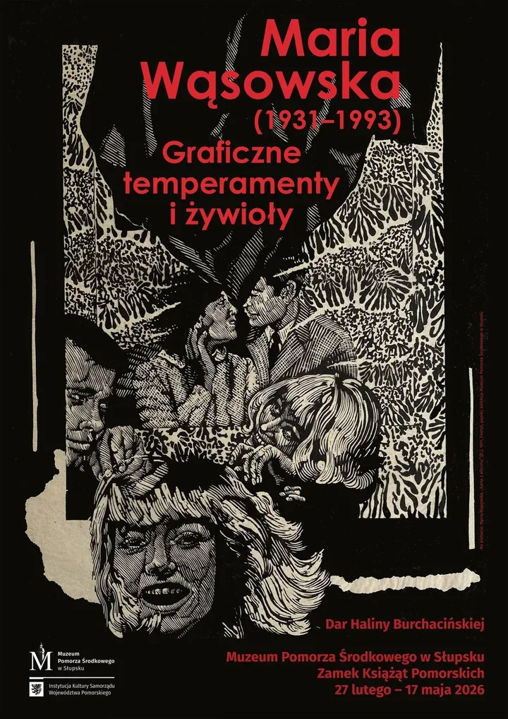 Maria Wąsowska - graficzne temperamenty i dar Haliny Burchacińskiej dla Słupska