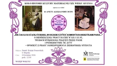 Służąca, pani i św. Zyta - wykład w Słupsku odsłania domowe napięcia