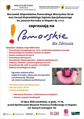Zdrowie, muzyka i makieta jelita - Słupsk szykuje niedzielę profilaktyki