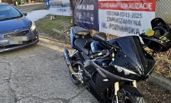 Ronda nie oszukał - 26-latek na Yamahie w Słupsku zatrzymany za brak uprawnień