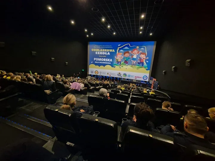 Uczniowie z Łupawy - wyróżnienie na pomorskiej Gali Odblaskowa Szkoła