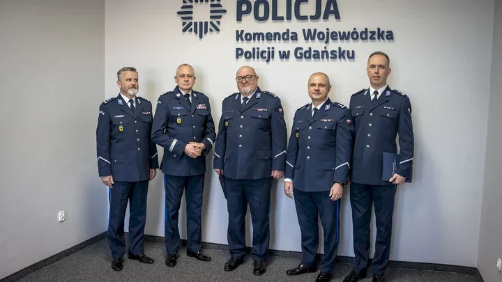 Zmiana w Komendzie Miejskiej Policji w Słupsku - mł. insp. Adam Szerszeń objął obowiązki