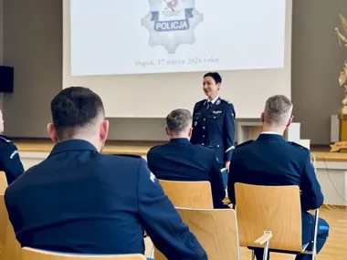 Odprawa w Słupsku ujawniła priorytety policji - nacisk na prewencję i ruch drogowy