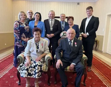 Pół wieku razem. Bożena i Ryszard Bobrowscy odebrali medale w Ustce