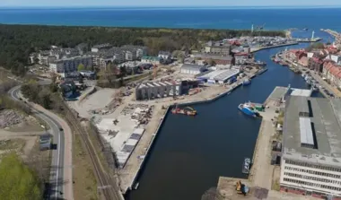 Przy bazie PGE Baltica w Ustce będą ćwiczenia. Strażacy wyjadą na ulice