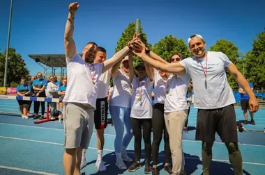 Samorządowcy stanęli na bieżni. Ustka ma już nową sportową tradycję