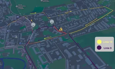 Naprawa ul. Lotha zmieni trasy autobusów. Objazdy dla linii 9 i 18
